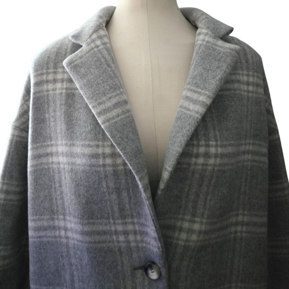 AG Adriano Goldschmied Wool Made In Italy Plaid Jacket Blazer Medium NWOT - Picture 6 of 12